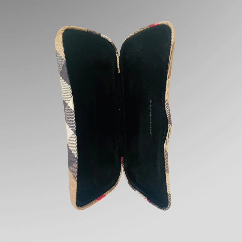 BURBERRY NOVA CHECK FABRIC EYEGLASS CASE